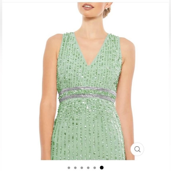 MacDuggal, 12, Mint Green Cocktail - Picture 3 of 6